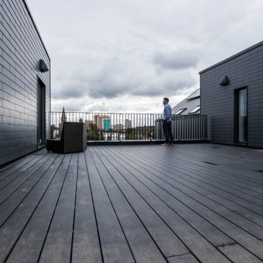 Canterbury Hall roof terrace